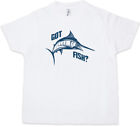 Got Fish Kids Boys T Shirt Fishing Fisher Rod Pole Bone River Sea And Line