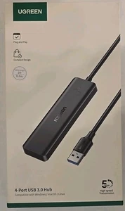 4-Port USB 3.0 Hub 5GB High Speed Tansmission - Picture 1 of 2