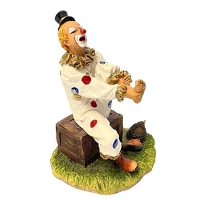 Vintage Summit Collection Stachelschwein Federkiele in Fuß Zirkus Clown Harz Figur 5,5" - Bild 1 von 7