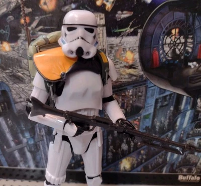 Star Wars Black Series Jedha Patrol Storm Trooper (solto) - Imagem 1 de 4