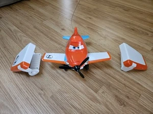 2013 Disney Planes Pilot Pals Dusty Crophopper RC Wing Remote Control Works! - Picture 1 of 10