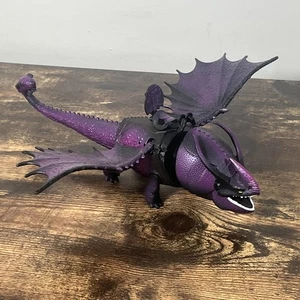 2014 How to Train Your Dragon 2 Skullcrusher Power Dragon Figur selten lila - Bild 1 von 9