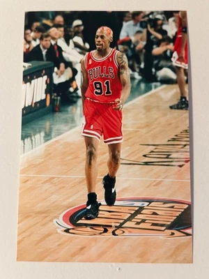Dennis Rodman NBA FINALS Type II 1998 4x6 - Foto original de Warren Wimmer Foto 1 de 2
