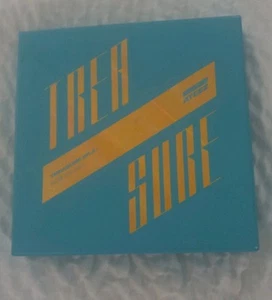 Ateez treasure ep 3 Wave ver Blue first press album, sealed, Blue An Yellow Box - Picture 1 of 4