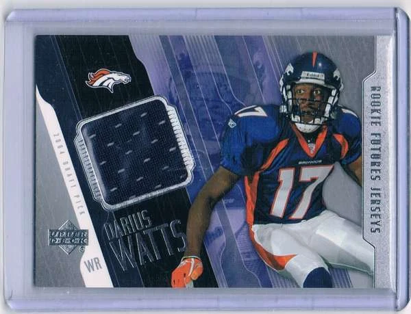 2004 Upper Deck Rookie Futures Jerseys #RFDW Darius Watts  - Image 1 of 1