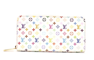 LOUIS VUITTON [Rank A] Zippy Wallet Monogram Multicolor LV × TM M13922 Authentic - Picture 1 of 18