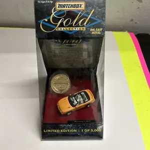 Matchbox 1:64 Gold Collection Mustang Cobra mit Münze Limited Edition 1 of 5000 - Bild 1 von 8