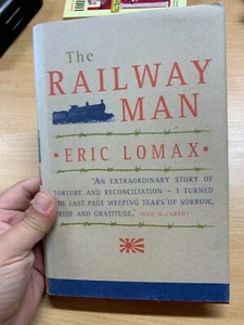 1995 ERIC LOMAX "THE RAILWAY MAN" WW2 BURMA HARDBACK BOOK (P4) - Picture 1 of 15