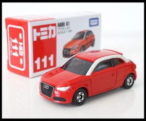 TOMICA 111 AUDI A1 1/60 TOMY 2013 NEW DIECAST CAR red ( UNOPENED ) - Picture 1 of 7