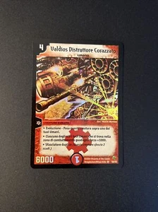 Duel Masters Super Rara Holo Foil Valdios Distruttore Corazzato S4/S5 Near Mint - Photo 1 sur 4
