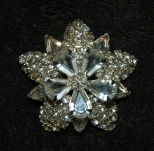 Vintage 10 Punkt Strass STERN Pin - Bild 1 von 3