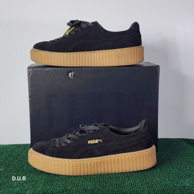 Puma Creepers Rihanna Fenty Black Oatmeal (Women's) - 361005-02 - US