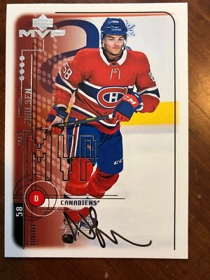 18-19 UD MVP Rookie Silver Script Retro #96 Noah Juulsen - Image 1 of 2