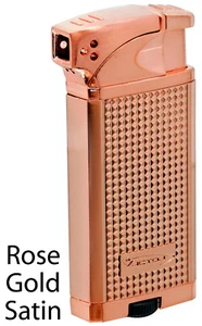 Vector KGM Duke Dual Soft Flame Pipe & Torch Cigar Lighter - Rose Gold - 8272 - Picture 1 of 3