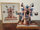 Collectible Tin Wind Up Ferris Wheel With Box No Key
