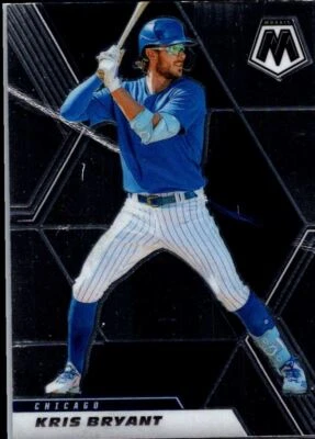 2021 Panini Mosaic Kris Bryant Chicago Cubs #69 - Image 1 of 2