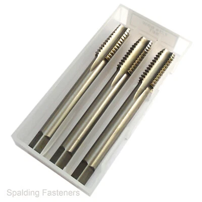 British Standard Pipe Fitting Fine HSS Straight Flute Taps - Image 1 of 3