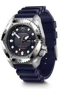 Victorinox -Dive Pro Car Men's Watch Blue Silver Automatic Sapphire Glass 43mm- 24199 - Picture 1 of 1