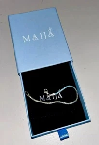 Türkis Tennis Armband, zierliches Türkis Armband, Schmuck 925 Silber Tennis - Bild 1 von 9