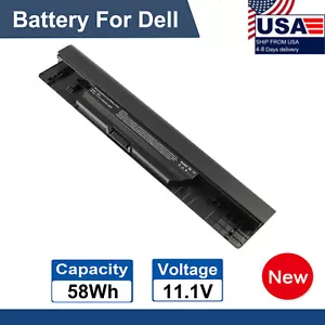 Battery For Dell Inspiron 1564 1464 1764 1564R 312-1021 P08F NKDWV FH4HR P09G - Picture 1 of 11