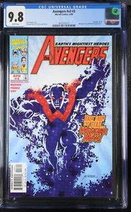 Avengers v3 #3 / #418 [1998] - CGC 9.8 - Marvel Comics - WP - WONDER MAN Atrás - Imagen 1 de 3