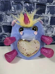 Rainbocorns Fairycorn Plush Toy Hippo Hippocorn Blue w Gold Wings by Zuru Purple - Picture 1 of 12