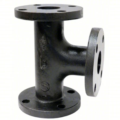 Anvil 0306027806 3" x 3" x 3" Tee Cast Iron 3" Pipe Size Class 125 Flanged - Image 1 of 4