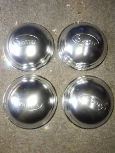 4 instep Chrome Hub Caps fit Murray 3.5" - Picture 1 of 1