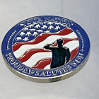 Thank You For Your Service Challenge Coin, Great Colors And Theme!