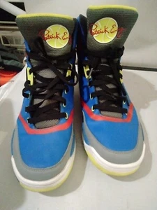 Mens Sz 14Ewing Athletics Rare Limited Editions Blue /lime Green Shoes  - Picture 1 of 8