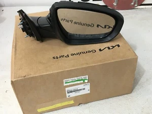 Espejo retrovisor lateral exterior pasajero negro 2014-15 Kia Optima 87620-2T610 OEM NUEVO - Imagen 1 de 16