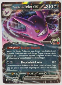 Pokemon Team Rockets Iksbat ex 122 / 182 Deutsch Ewige Rivalen - Bild 1 von 1