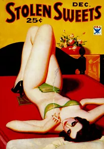Dolci rubati - dicembre fine anni '30 - poster copertina rivista - Foto 1 di 1