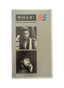 WHAM 85 VHS Video Tape Cassette- 3 Extended Versions Hi-Fi Stereo - Picture 1 of 3
