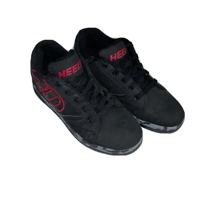 Heelys Propel 2.0 Unisex Skate Wheeled Sneakers Shoes Black Red Sz 7 - Image 1 of 4