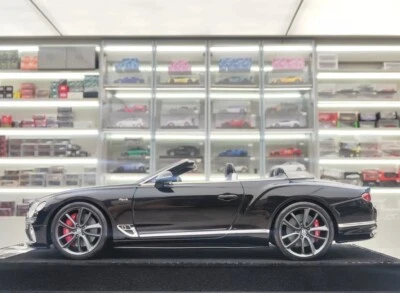 Bentley Continental GTC Speed Edition (nero lucido) [H&H] scala 1:18 - Immagine 1 di 4