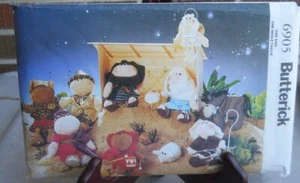Butterick Pattern # 6905 Bean Bag Nativity Set - Picture 1 of 2