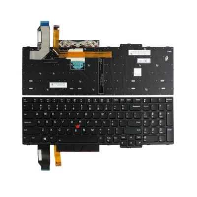 IFUNPLUS New Keyboard Backlit For Lenovo ThinkPad E580 E585 L580 P52 Black 01YP680 US