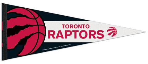 TORONTO RAPTORS Official NBA Basketball Team Premium Felt PENNANT Cover