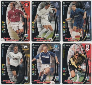 Wizards Of The Coast - Football Champions, Premier League 2001-02 [Odds 51-100]