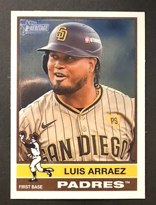 Luis Arraez 2025 Topps Heritage Chrome Parallel #39 San Diego Padres RC (38) - Picture 1 of 2