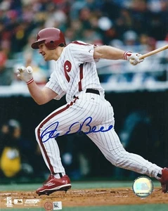 Signed 8x10 DAVID BELL Philadelphia Phillies Autographed photo - COA - Picture 1 of 1