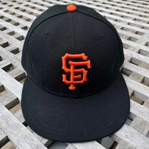 San Francisco Giants Made in USA Vintage Vintage New Era 59FIFTY eng anliegende Mütze 7 3/4 - Bild 1 von 6