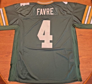NUEVA Camiseta para Hombre Brett Favre 52 XXL Green Bay Packers Mitchell & Ness 1996 #4 - Imagen 1 de 7