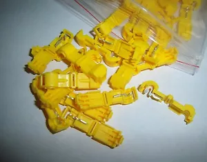 (50) Metra T-TAP Quick Wire Connectors Yellow 12-10 AWG Gauge Car Audio Terminal - Picture 1 of 2