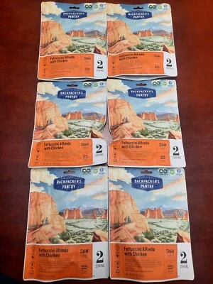 Backpacker's Pantry (6 Pouches) Fettuccine Alfredo With Chicken