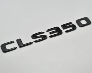Gloss Black CLS350 Car Letter Number Rear Boot Badge Emblem For Mercedes Benz - Picture 1 of 1