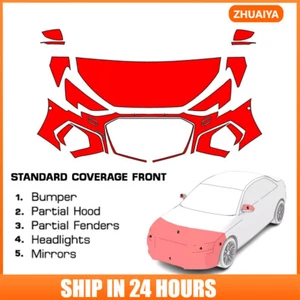 8.5Mil PreCut Paint Protection Film Clear Bra PPF Kit For Audi S3 2022-2024 - Picture 1 of 7