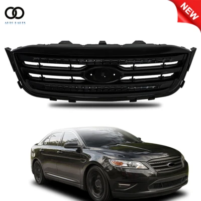 Fit For Ford Taurus 2010-2012 Front Bumper Grille Grill Gloss Black AG1Z8200AC Foto 1 de 4