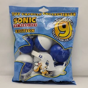 Juego de 9 cápsulas de juguete coleccionables NECA Sonic The Hedgehog - Imagen 1 de 4